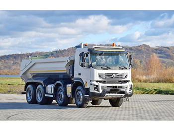 Volvo FMX 500 8x4 Kipper 15m³ dump truck for sale Netherlands