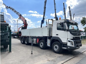 Volvo FMX 500 8X4 Euro 6 Fassi F485 + Fly Jib mobile crane for