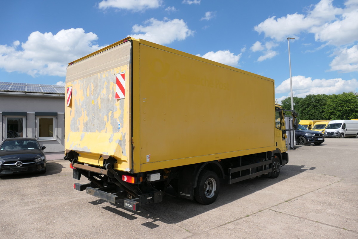 Box van IVECO EuroCargo ML 75 E 16 P LBW LUFT AUTOMATIK COC EU