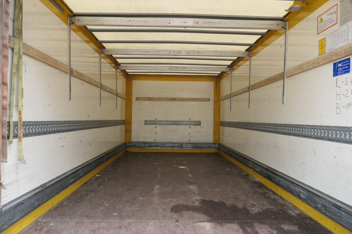 Box van IVECO EuroCargo ML 75 E 16 P LBW LUFT AUTOMATIK EURO-5