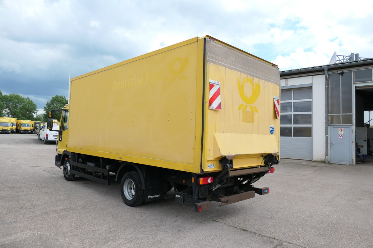 Box van IVECO EuroCargo ML 75 E 16 P LBW LUFT AUTOMATIK EURO-5