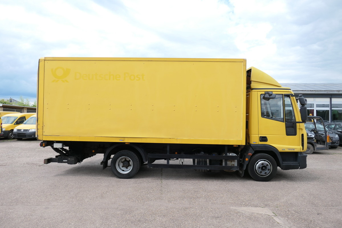 Box van IVECO EuroCargo ML 75 E 16 P LBW LUFT AUTOMATIK EURO-5