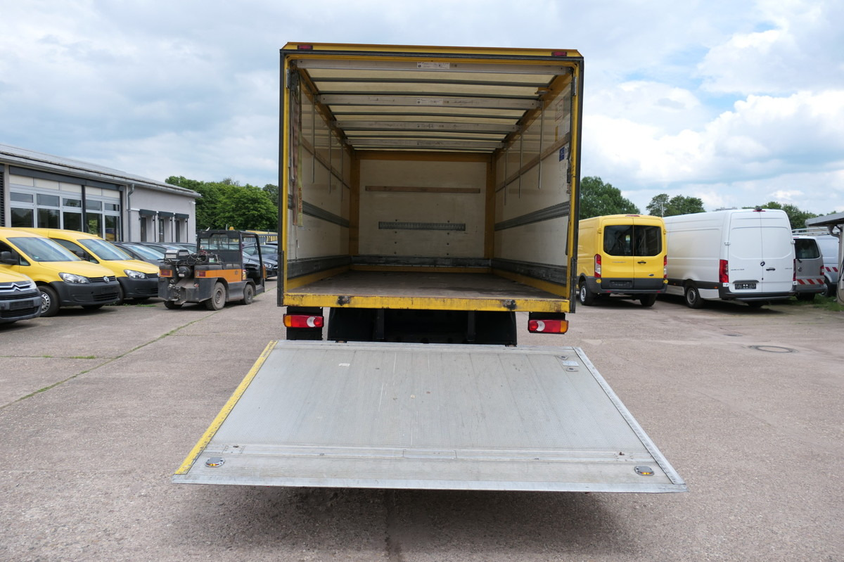 Box van IVECO EuroCargo ML 75 E 16 P LBW LUFT AUTOMATIK EURO-5