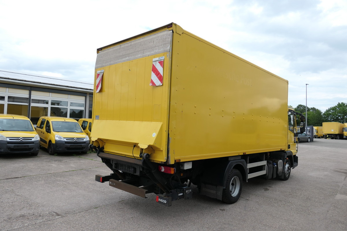 Box van IVECO EuroCargo ML 75 E 16 P LBW LUFT AUTOMATIK EURO-5