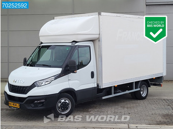 Box van Iveco Daily 35C16 3.0L Laadklep Zijdeur Bakwagen Dubbellucht Airco Cruise Meubelbak Koffer 19m3 Airco Cruise control