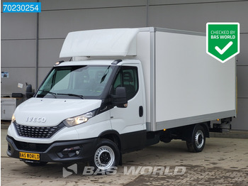 Box van Iveco Daily 35S14 Automaat Laadklep Euro6 Zijdeur Camera Standkachel Meubelbak Koffer Bakwagen Airco Cruise control