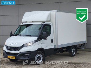 Box van Iveco Daily 35S14 Automaat Laadklep Zijdeur Bakwagen Airco Cruise Camera Meubelbak Koffer 17m3 Airco Cruise control