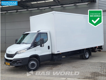 Box van Iveco Daily 72C18 3.0L Automaat Luchtvering Laadklep Airco Cruise Bakwagen Meubelbak Koffer 36m3 Airco Cruise control