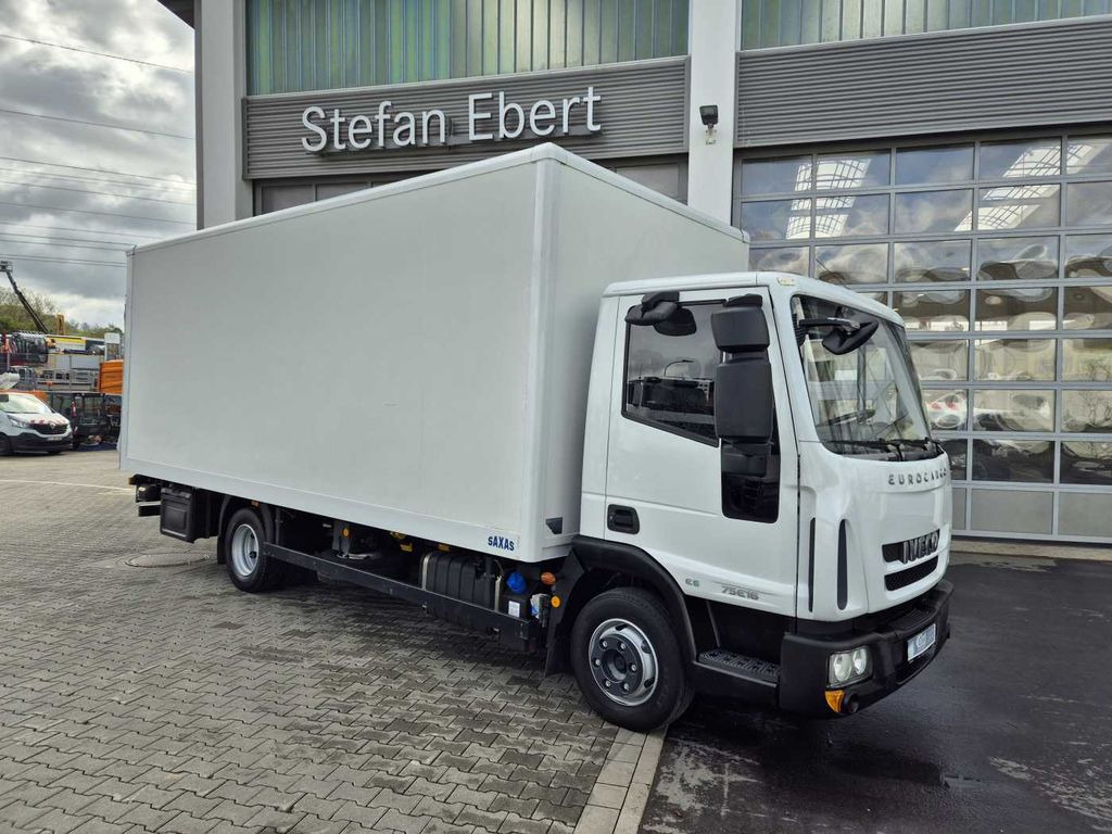 Box van Iveco Eurocargo ML75E16 4x2 Koffer + LBW 48tkm