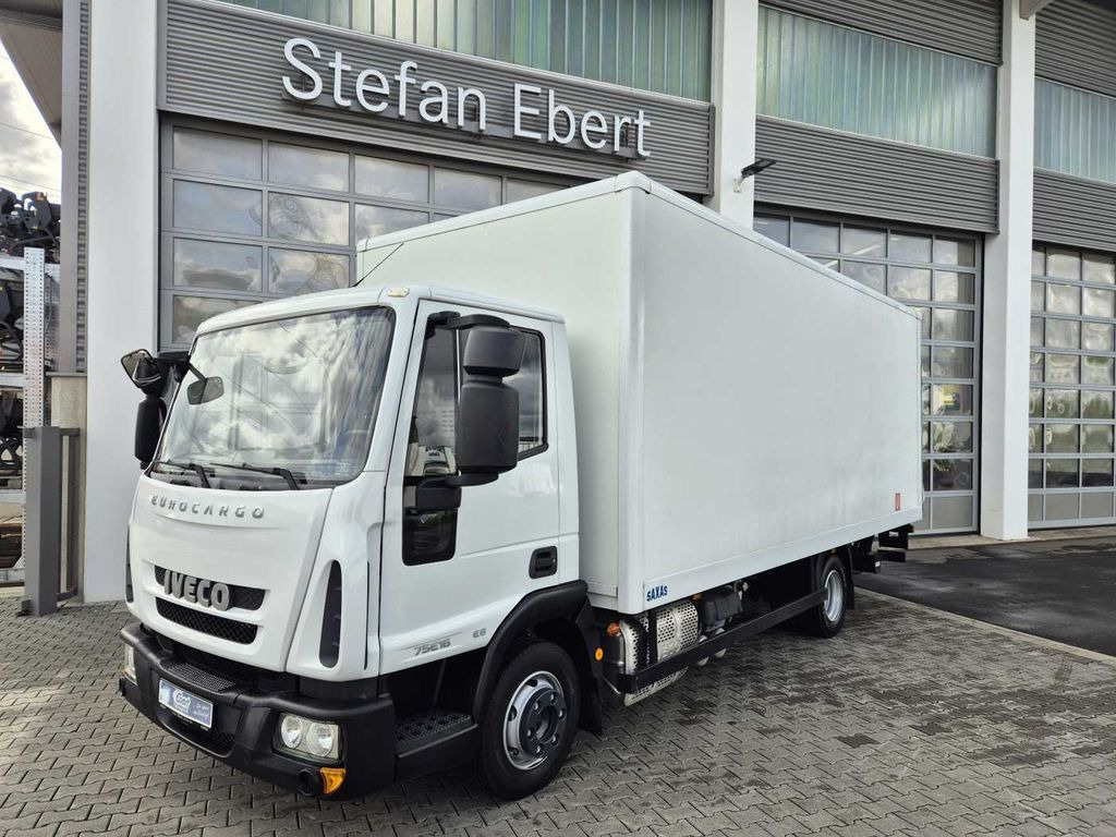 Box van Iveco Eurocargo ML75E16 4x2 Koffer + LBW 48tkm