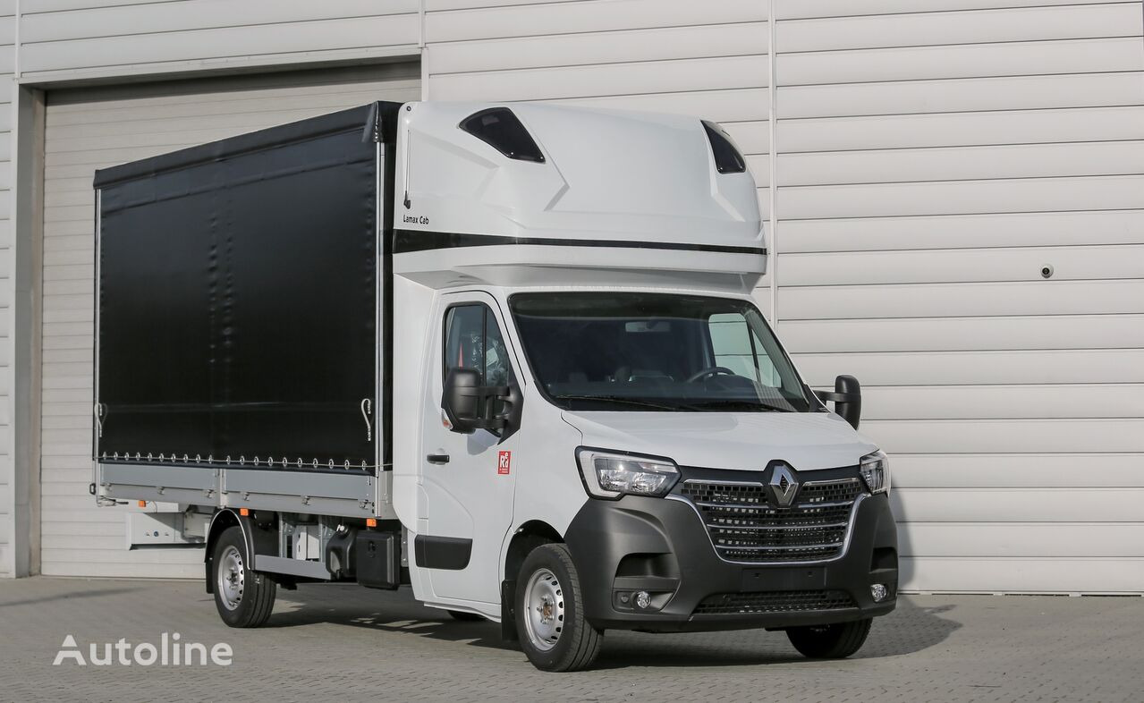 Camion bâché Renault MASTER Curtain side 4,1 + tail lift à vendre Hongrie  Budapest, QF36851