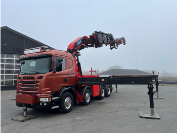 Crane truck SCANIA G 490