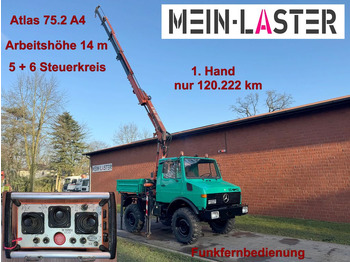 Crane truck UNIMOG U1200