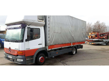 Curtainsider truck MERCEDES-BENZ