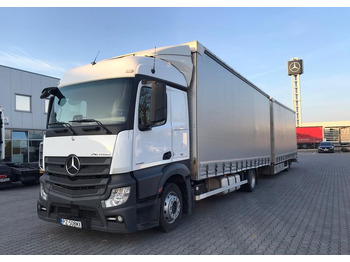 Curtainsider truck MERCEDES-BENZ Actros