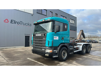 Hook lift truck SCANIA 124