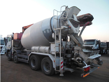 Concrete pump truck MAN TGA 35.410, 8X4, MIX + PUMPE 24M: picture 4