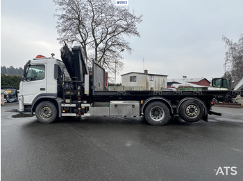 Crane truck Crane truck VOLVO FM 6*2 with Flatbed and Gravel flatbed (See Video): picture 3