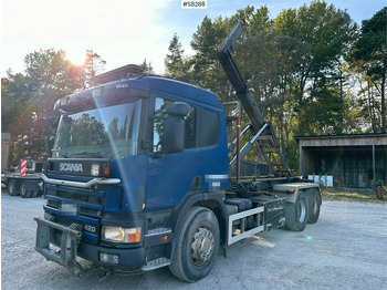 Hook lift truck SCANIA P124