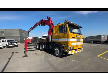 Crane truck SCANIA R143