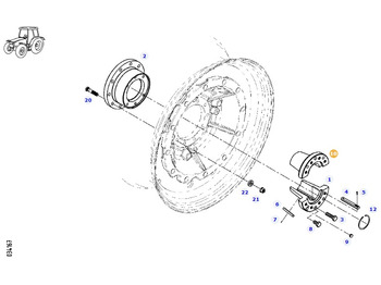 Wheel hub FENDT