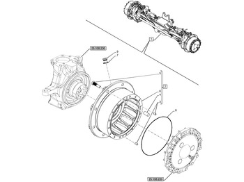 Wheel hub NEW HOLLAND