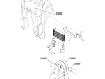 Oil cooler NEW HOLLAND