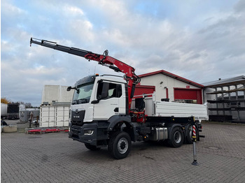 New Crane truck, Tipper MAN TGS 26.400 6x4 Krankipper Fassi/SOFORT VERFÜGBAR: picture 4