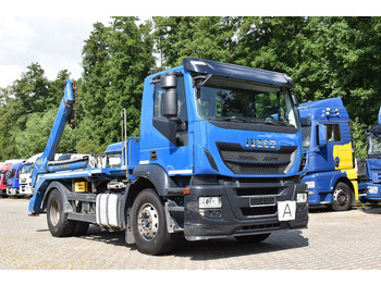 Skip loader truck IVECO Stralis