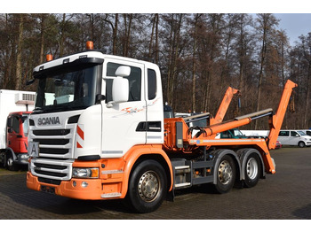 Skip loader truck SCANIA G 410