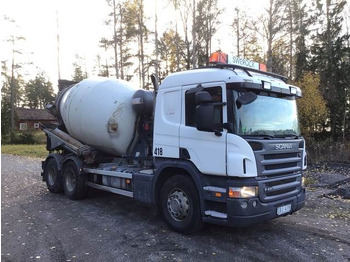 Concrete mixer truck Scania P420LB: picture 4