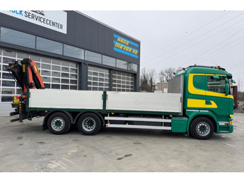 Crane truck, Dropside/ Flatbed truck Scania G490 6x2 PK22002-4: picture 5