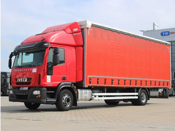 Curtainsider truck IVECO EuroCargo 160E