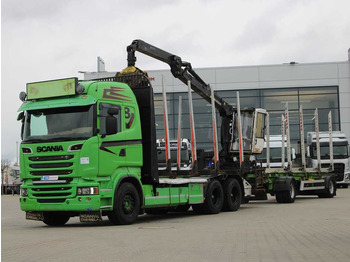 Timber truck SCANIA R 520