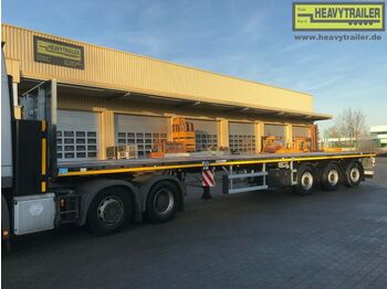 New Dropside/ Flatbed semi-trailer Faymonville MAX Trailer 3-Achs-Tele-Plateau zwangsgelenkt: picture 2