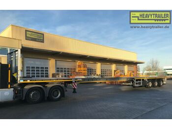 New Dropside/ Flatbed semi-trailer Faymonville MAX Trailer 3-Achs-Tele-Plateau zwangsgelenkt: picture 5