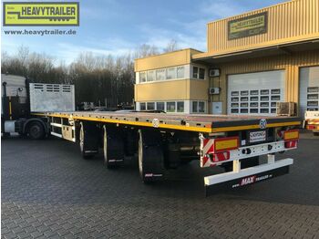 New Dropside/ Flatbed semi-trailer Faymonville MAX Trailer 3-Achs-Tele-Plateau zwangsgelenkt: picture 3