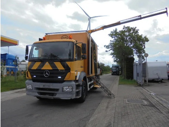 Crane truck MERCEDES-BENZ Axor 1828