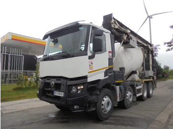 Concrete mixer truck RENAULT C 430