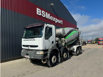 Concrete mixer truck RENAULT Kerax 370