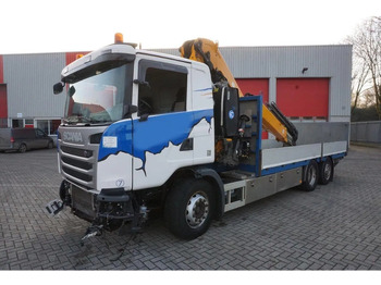 Crane truck SCANIA G 490