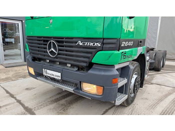 Cab chassis truck Mercedes-Benz Actros 2640 6X4 chassis - complete spring: picture 2