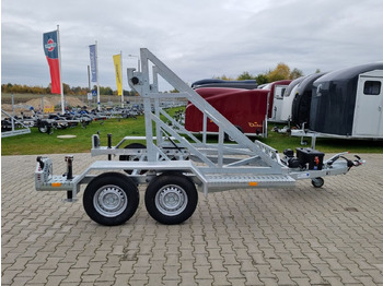 New Cable drum trailer TA-NO DRUM PRO electric winch / elektryczna wciągarka | 3500kg: picture 2