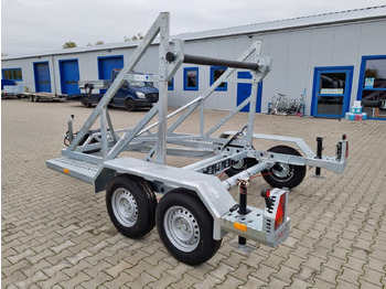 New Cable drum trailer TA-NO DRUM PRO electric winch / elektryczna wciągarka | 3500kg: picture 5