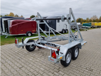 New Cable drum trailer TA-NO DRUM PRO electric winch / elektryczna wciągarka | 3500kg: picture 3