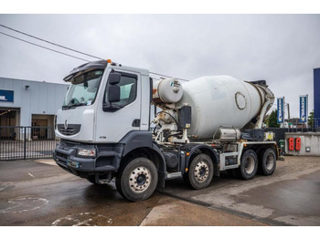 Concrete mixer truck RENAULT Kerax 410