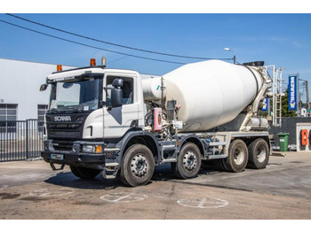 Concrete mixer truck SCANIA P 410