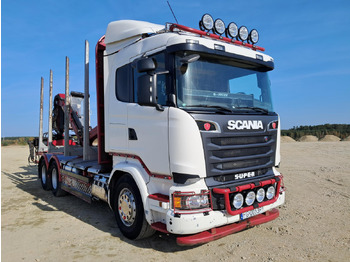 Timber truck SCANIA 1