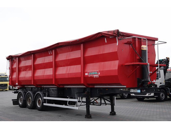 Curtainsider semi-trailer