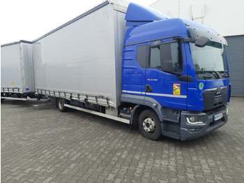 Curtainsider truck MAN TGL 12.250